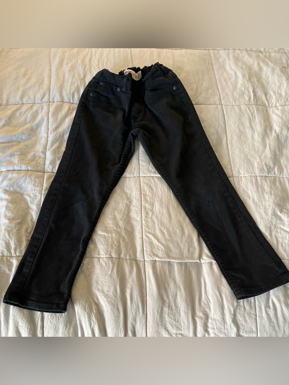 Levi's Black 502 Regular Taper Jeans